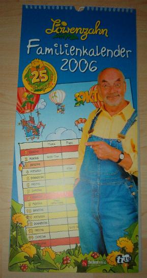 Kalender Löwenzahn 2006