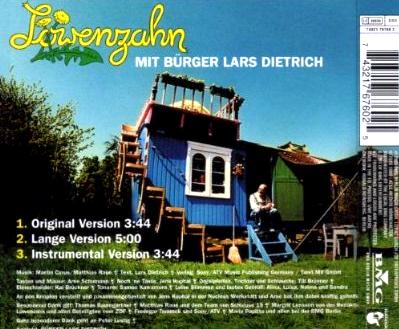 Löwenzahn mit Bürger Lars Dietrich Backcover